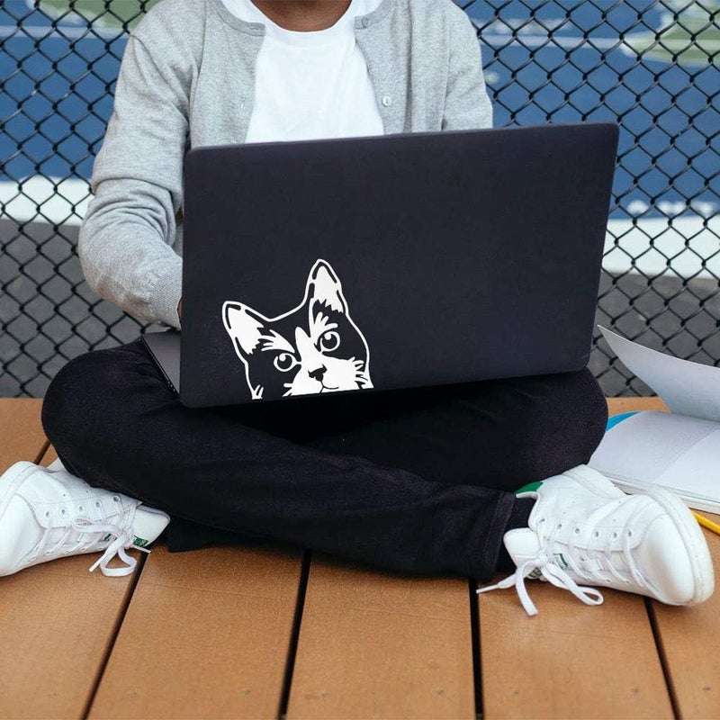 WIRESTER Tuxedo Cat Vinyl Decal Sticker - Image 5