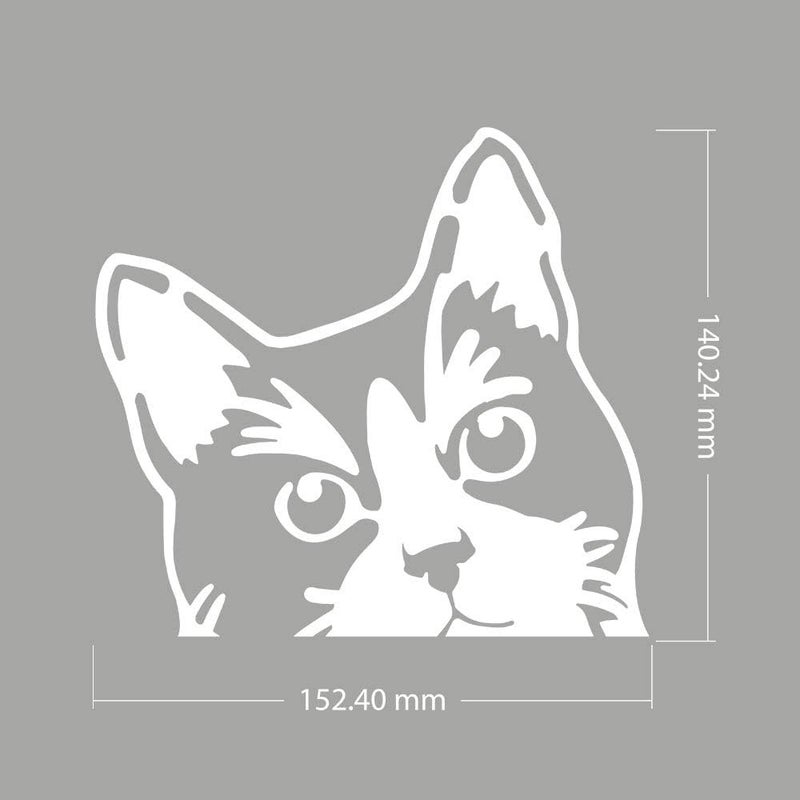 WIRESTER Tuxedo Cat Vinyl Decal Sticker - Image 2