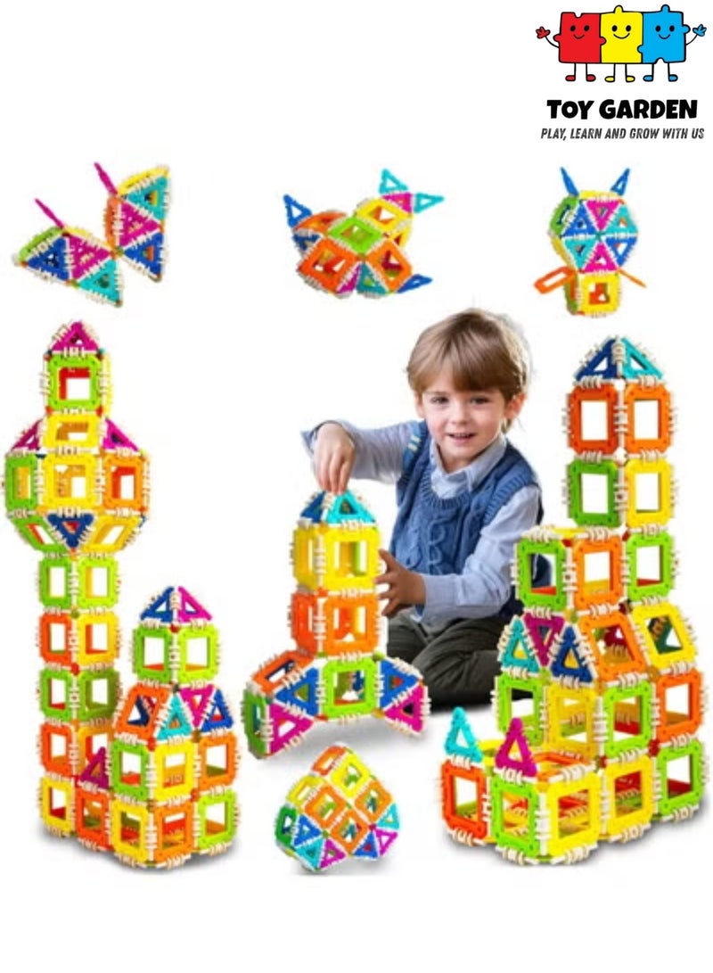 TOY GARDEN Building Blocks Set for Kids Age 3+ – Educational Construction Toys for Toddlers, Preschool & Kindergarten Learning Activities - Image 1