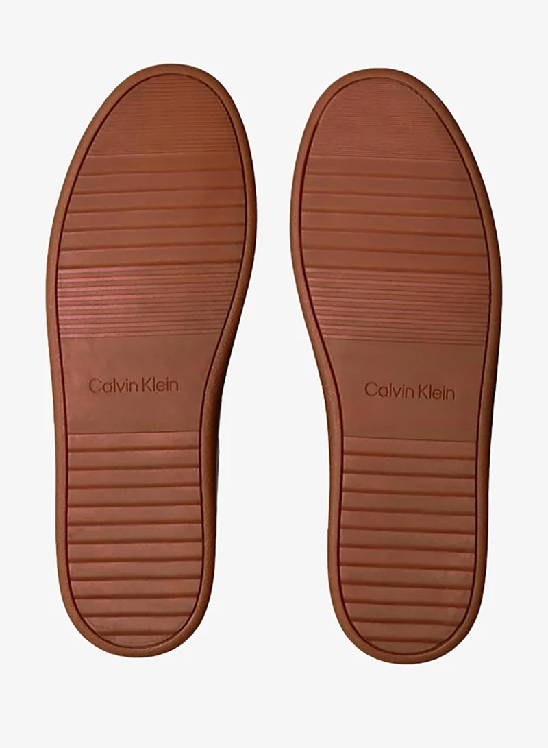 CALVIN KLEIN Chateau/Galapagos Green 0YF Cupsole Low Top Lace Up Sneakers for Men | Best Price UAE