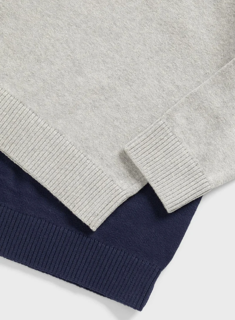mothercare Kids 2 Pack Essential Sweatshirt