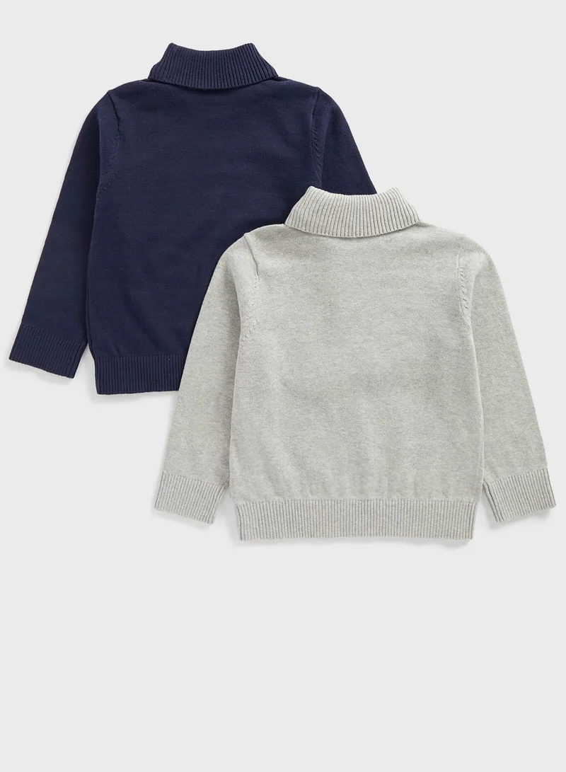 mothercare Kids 2 Pack Essential Sweatshirt