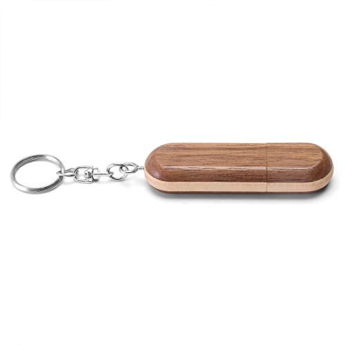 Fire Stone USB Flash Drive Two-Tone Color Wood USB 2.0 Memory Stick Pen Drives with Wooden Box (16GB-2.0) - Image 3