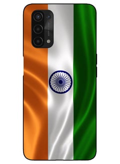 Service Zone Protective Mobile Phone Back Case Cover For OPPO A54 5G India Flag  - Image 1