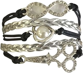 Infinity Collection Hair Stylist Jewelry- Hair Stylist Bracelet- Perfect Hair Stylist Gifts - Image 1