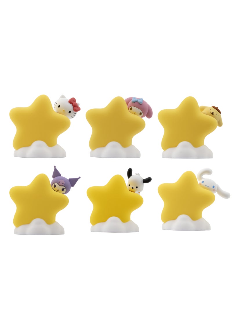 Hello Kitty Hello Kitty & Friends Star Light Battery Operated, Assorted 1 Piece (Style May Vary) | Collectible Night Light | Sanrio Characters | Light for Childrens bedroom | Portable Night Light | Perfect Gift for Collectors & Kids  - Image 1