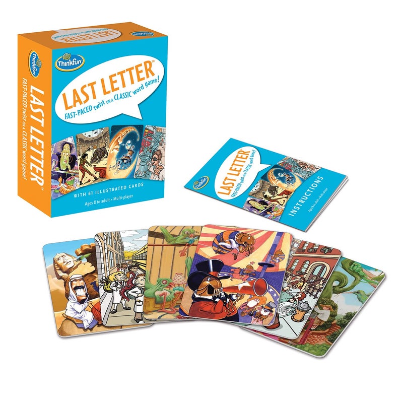 ThinkFun Last Letter Card Game - Image 1