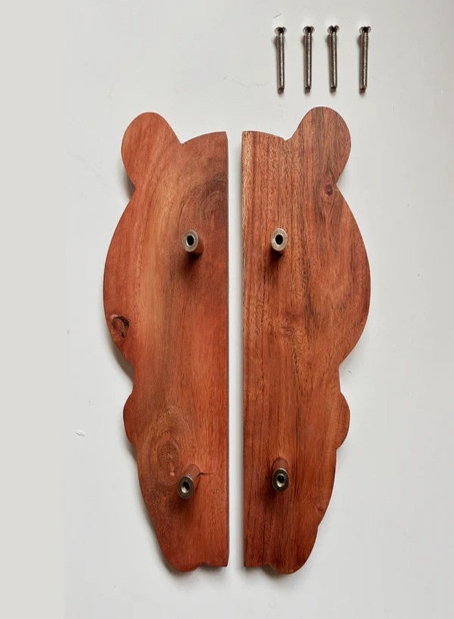 Look Mumma Panda Premium Wooden Cupboard Handle/Drawer - Handcrafted Kids Room Hardware - Image 5