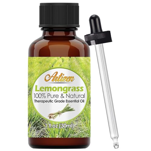 Artizen Oils 30ml Lemongrass Essential Oil Pure Lemongrass Oil 1 Fluid Ounce - Image 2