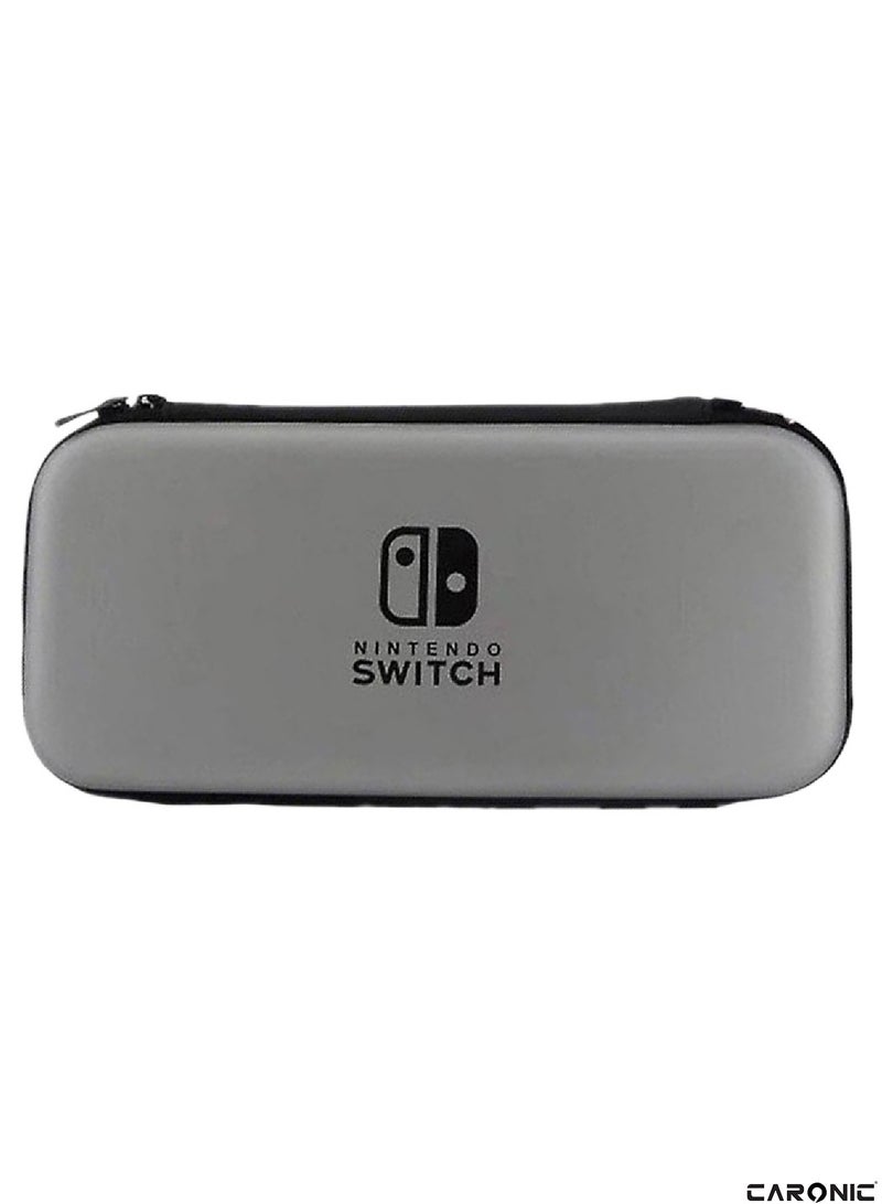 CARONIC Case compatible With Nintendo Switch And Oled Shockproof Waterproof Case Bag with soft Liner - Image 1