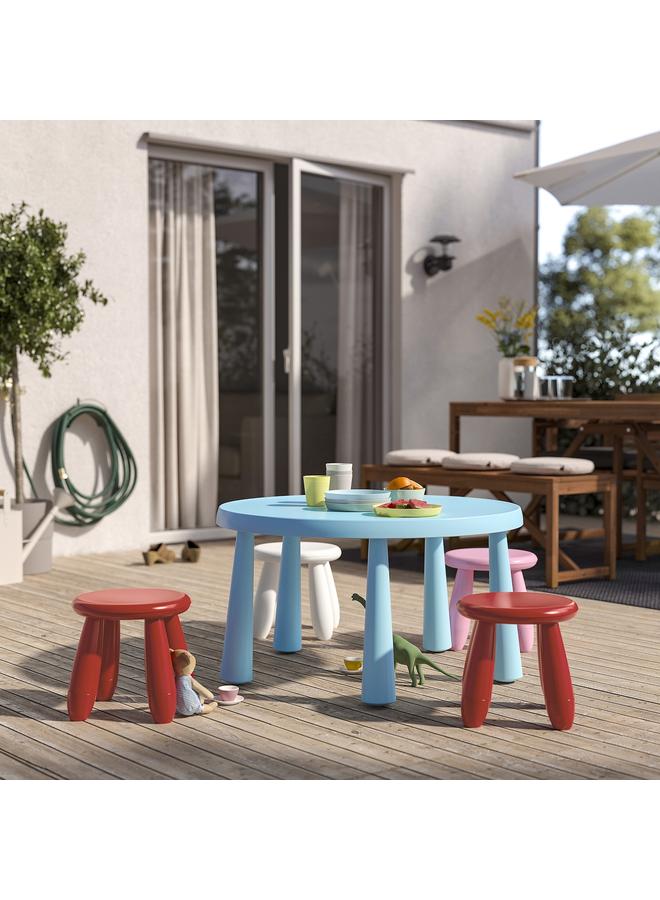 Zaboon Children's stool, in/outdoor/red - Image 4