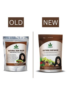 Havintha Havintha Hair Mask For Hair Fall Growth Split Ends Luster Shining Nourishment | Hair Mask for Dry and Frizzy Hair | Herbal Hair Mask & Natural Cleanser| Controls Dandruff Hair Mask - 227 Grams - Fresh  - Image 2
