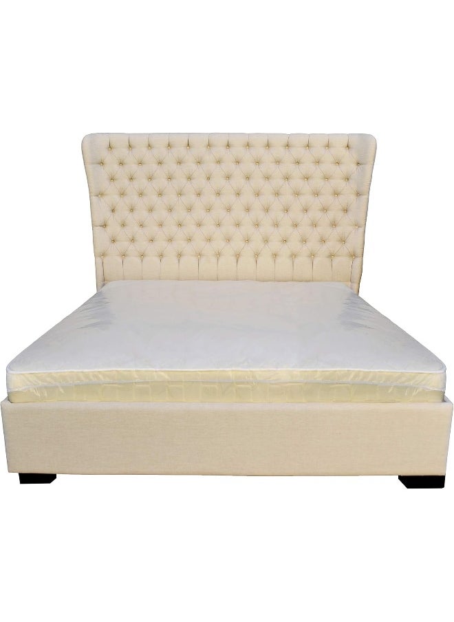 R2R FURNITURE - Hand Made Beautiful King Size Bed With Gas Lift-Up Mechanism And Spring Mattress By R2R Furniture - Image 1