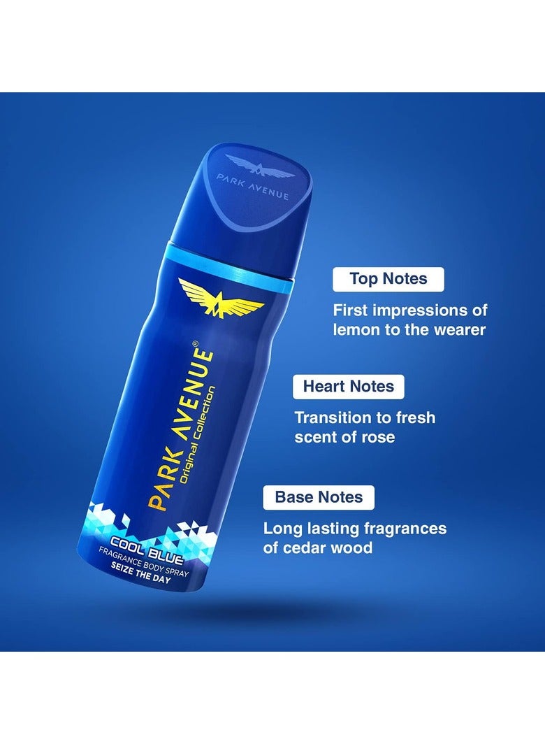 Park Avenue Personal Fragrance Premium Body Spray (Storm,Good Morning,Cool Blue) 3 x 150ml - Image 2