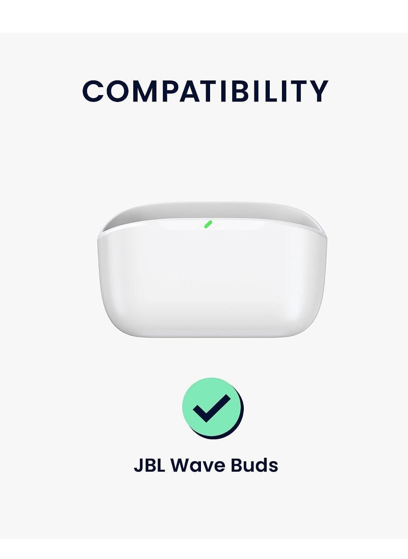 Earphone Protective Cover Cases For JBL WAVE BUDS Silicone Case For JBL WAVE BUDS Charging Box Protection Cover With Hook  - Image 2