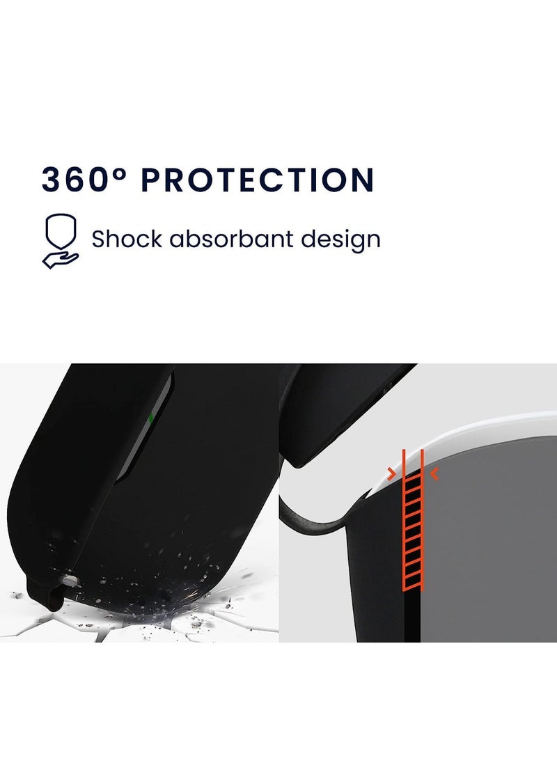 Earphone Protective Cover Cases For JBL WAVE BUDS Silicone Case For JBL WAVE BUDS Charging Box Protection Cover With Hook  - Image 3