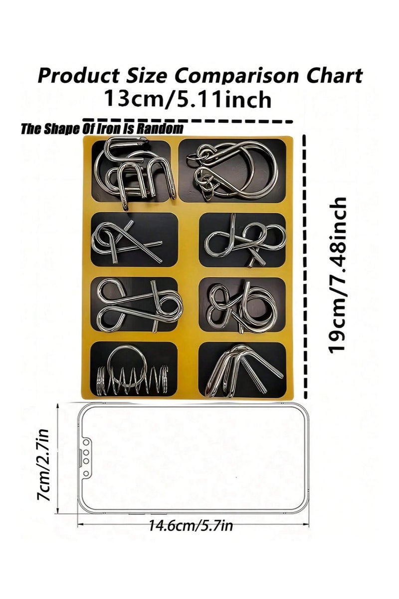 لعبة فك الاسلاك المعدنية ، لعبة فك الغاز ، العاب الغاز ، العاب فك الاشكال المعدنية ، لعبة فك الحدايد ، العاب فك الحديد عن بعض ، العاب افكار و تفكير و تسلية ، العاب تركيز و ذكا ، العاب احجية الفك و التركيب ، لعبة فك المعدن ، لعبه لغز احجيه  ، احاجي الألغاز ، العاب لغز فك الحدايد عن بعض و من ثم تركيبها ، العاب تحدي تناسب الكبار ، لعبة كبار مسلية ، العاب للبالغين للمناسبات و الفعاليات ، العاب تفك الحديدة و تركبها ، لعبة مميزة و مسليه للأذكياء ، الغاز اذكياء فك و تجميع ، لغز للذكي ، لعبة تناسب ان تكون هدية و بالإمكان استخدامها كهدية - لون ازرق - Image 2