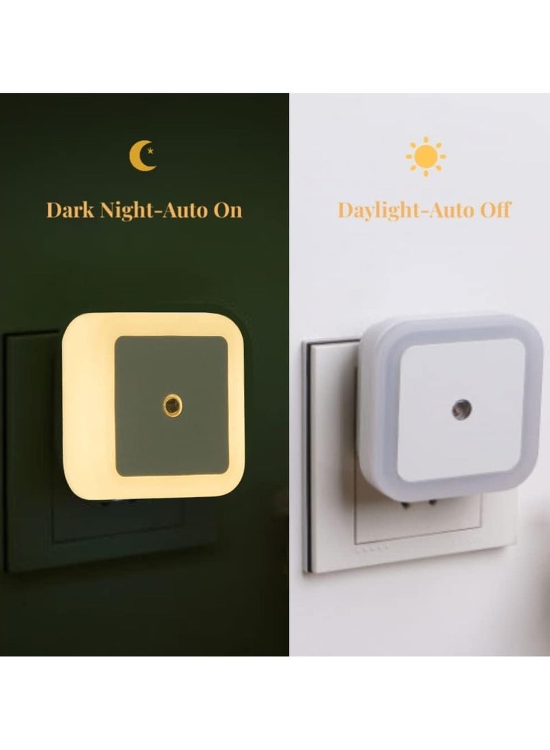 2-Piece LED Night Light Plug-in Auto Sensor Kit  - Image 3