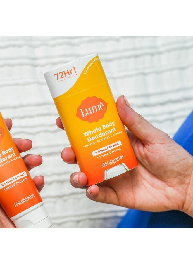 Lume - Invisible Cream Stick - 2.2 Ounce (Toasted Coconut) - Image 1