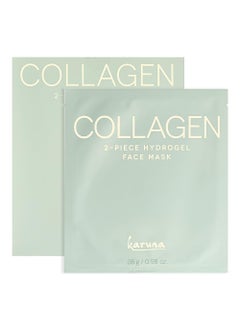 Karuna Karuna Skin - COLLAGEN Face Mask Sheets, Hydrogel 2-Piece Facial Mask, Age-Defying, Hydrating, Rejuvenating & Moisturizing Skin Care Essential That Targets Fine Lines & Wrinkles, 1 Pack 