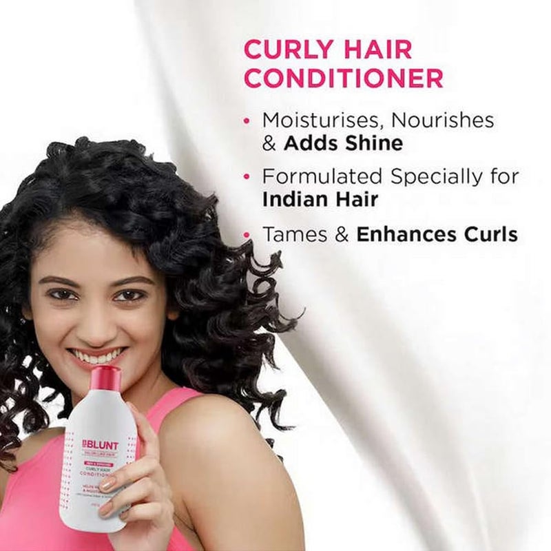 BBLUNT BBLUNT Curly Hair Conditioner with Coconut Water Jojoba Oil 250 g - Image 3