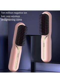 General Mini Ionic Straightening Comb – Travel-Friendly Straightener & Curler for Men/Women, Dual-Use Hair Styling Tool  - Image 5