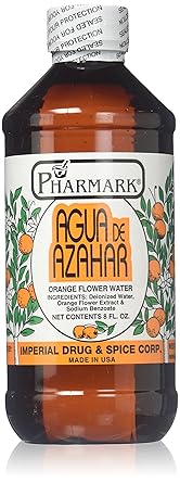 Pharmark Agua De Azahar 8 Oz Orange FlowerBlossom Water 2PACK