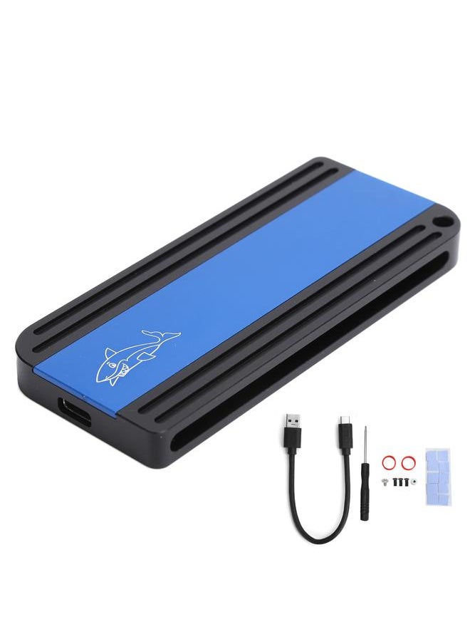 Thoraya NVME TYPE-C mobile hard disk box TYPE-C3.1 JMS583 M.2 to USB3.1  - Image 1