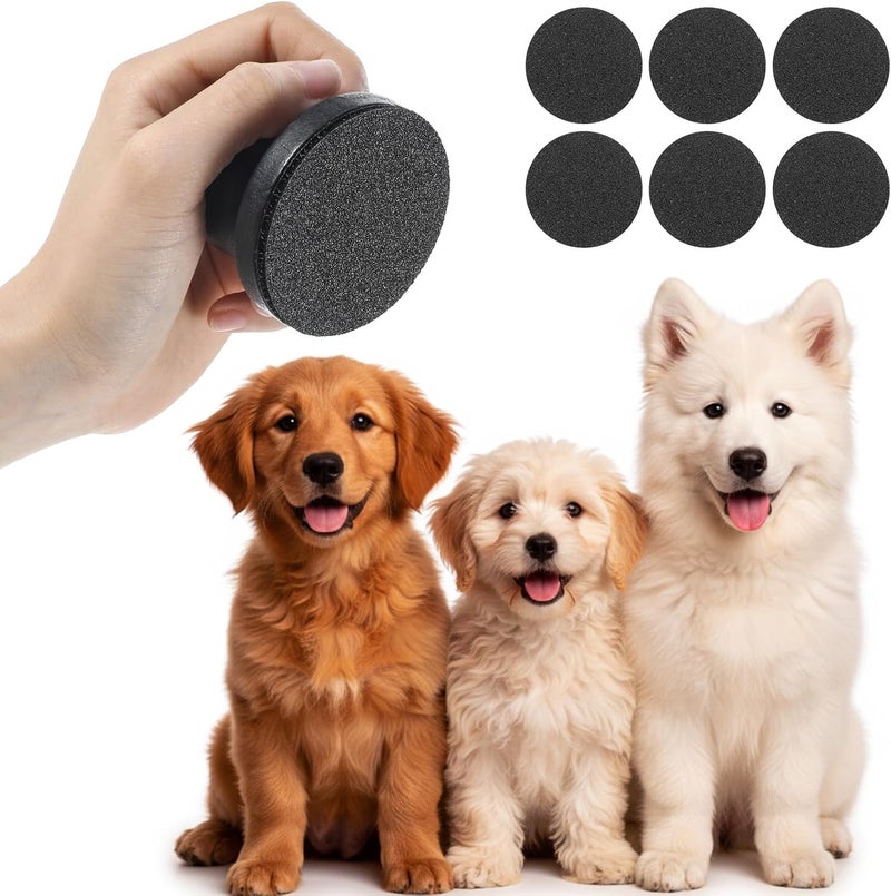 KASTWAVE Wooden Dog Nail Grinder with 6 Replaceable Sandpaper Blades, Quiet Pet Nail File and Polisher for Safe, Easy Grooming & Smooth, Scratch-Free Nails - Suitable for Dogs and Cats - Image 1