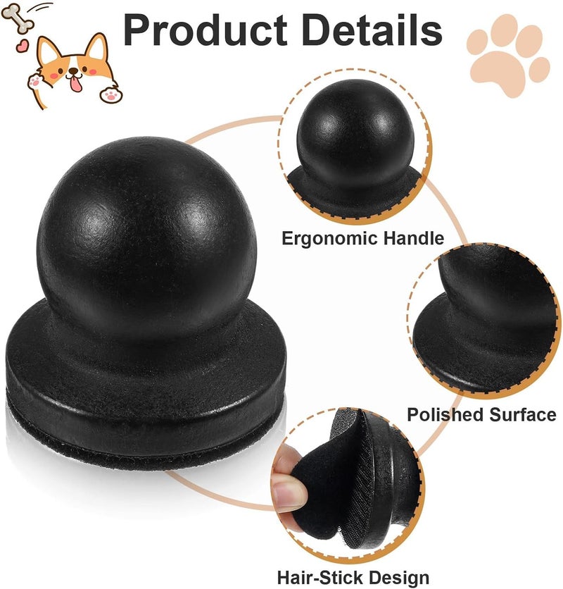 KASTWAVE Wooden Dog Nail Grinder with 6 Replaceable Sandpaper Blades, Quiet Pet Nail File and Polisher for Safe, Easy Grooming & Smooth, Scratch-Free Nails - Suitable for Dogs and Cats - Image 3