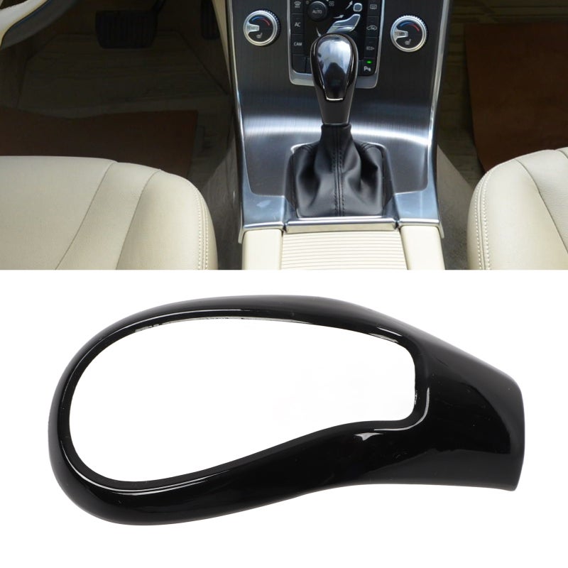 Gear Shift Head Cover: ABS Material, Perfect Fitment Shifter Knob Frame - Scratch Protection Car Replacement Part for XC60 S60 V60 V40 S80 Interior Decoration - Image 1