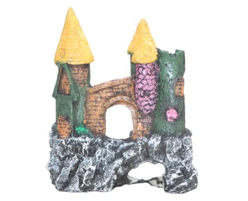 Maalavya Underwater Aquarium Toy/Toys for Decoration Purpose and Hiding Place (Castle Gate) - Image 1