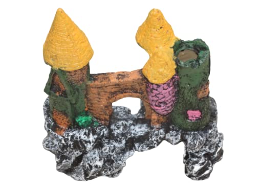 Maalavya Underwater Aquarium Toy/Toys for Decoration Purpose and Hiding Place (Castle Gate) - Image 2
