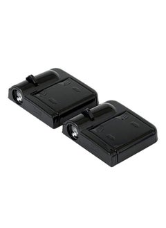 NIBEMINENT 2-Piece LED Car Door Nissan Logo Projector Shadow Light Set  - Image 1