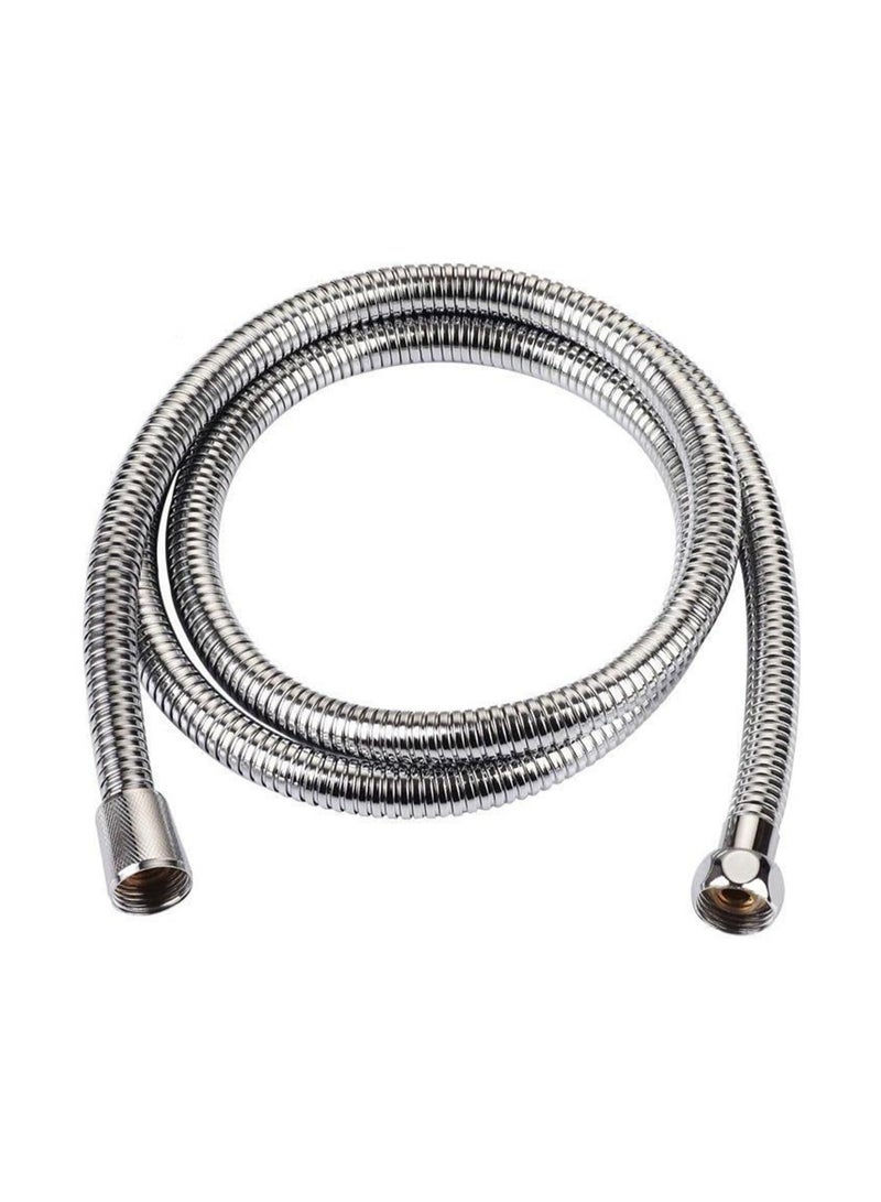 AMM 1.5M Shower Hose Stainless Steel Handheld Shower Tube Replacement Flexible Shower Head Replacement Hose Anti-Kink and Leak-Proof - Image 1