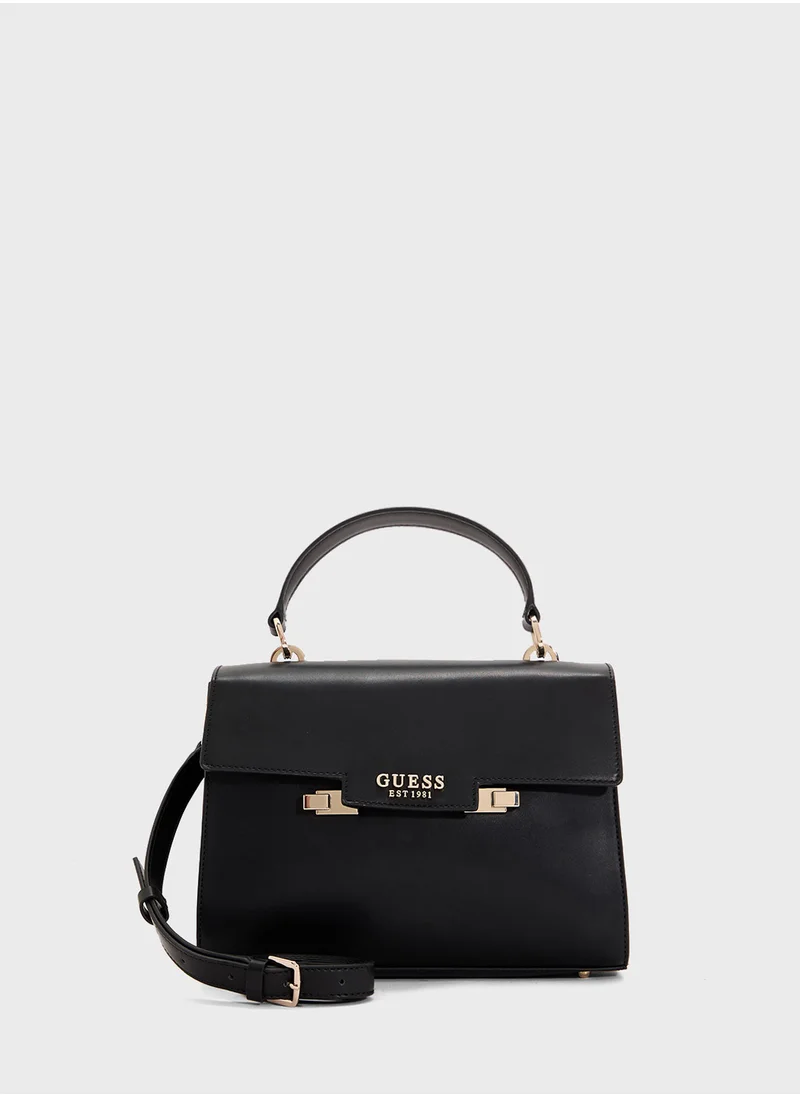 GUESS Eco Aldith Top Handle Flap
