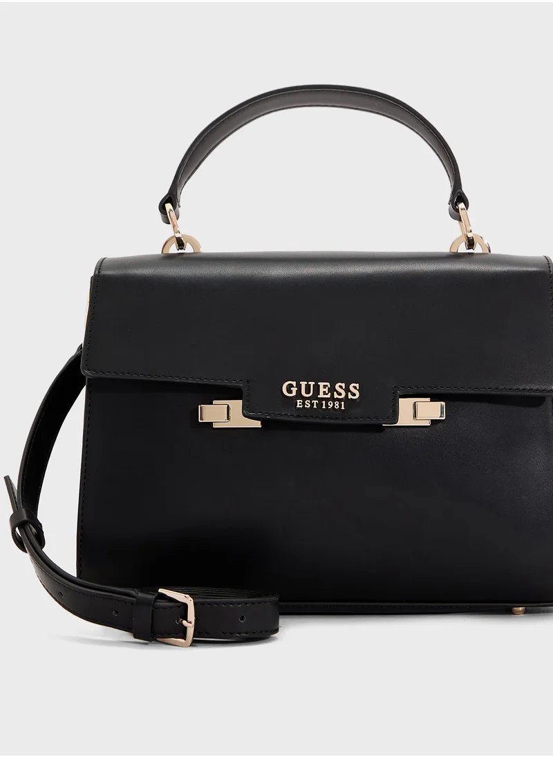GUESS Eco Aldith Top Handle Flap