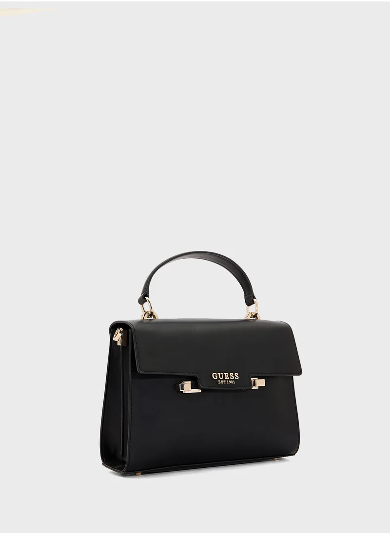 GUESS Eco Aldith Top Handle Flap