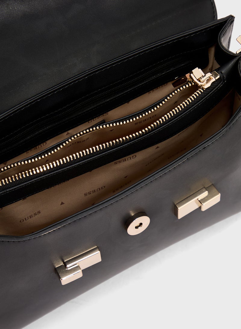 جس Eco Aldith Top Handle Flap  - Image 5