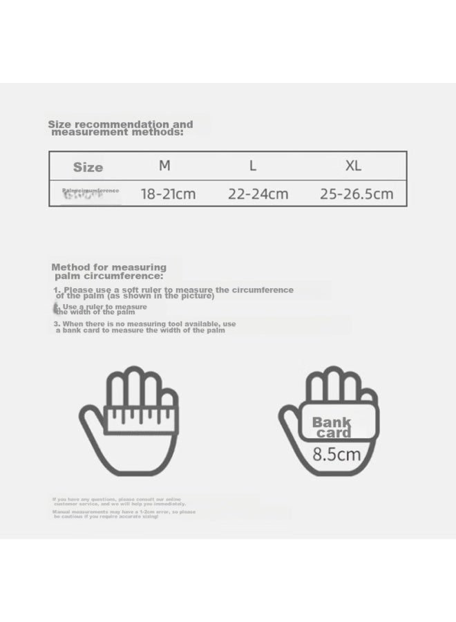 Lac Fitness Gloves For Men And Women, Sports Equipment Training Non-slip Breathable Summer Half-finger Pull-up Bar, Hollow Breathable, Black, Size M - Image 4