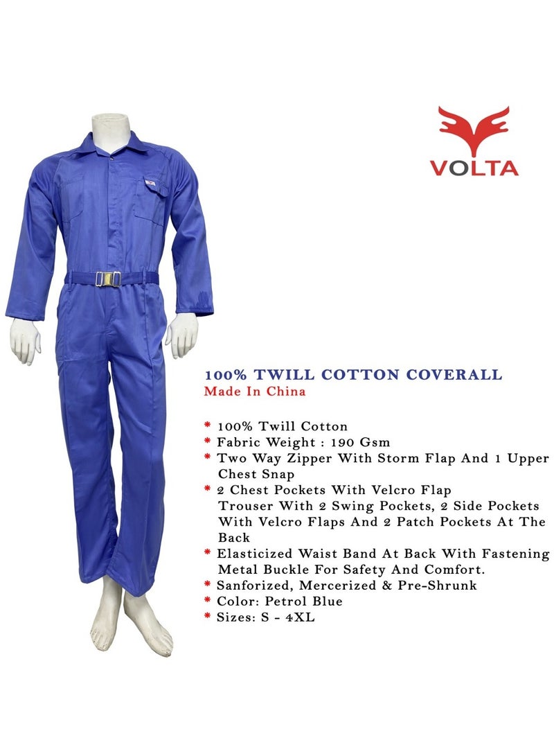 Volta Coverall 100% cotton volta sky blue  - Image 2