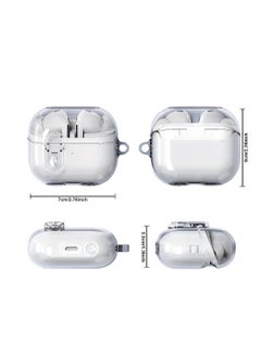 Clear Case Compatible with Galaxy Buds 3/3 Pro, Transparent Lock Case, Durable Protective Cover with Secure Lock - pzsku/Z8C1096E928D5A581B6FDZ/45/_/1739379697/b699613c-d92b-4642-a8fc-bb6a43f643b7