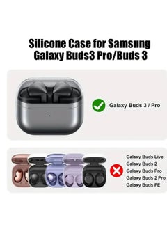 Clear Case Compatible with Galaxy Buds 3/3 Pro, Transparent Lock Case, Durable Protective Cover with Secure Lock - pzsku/Z8C1096E928D5A581B6FDZ/45/_/1739379706/c1a72c3f-9913-4905-b5ab-e2809abae880