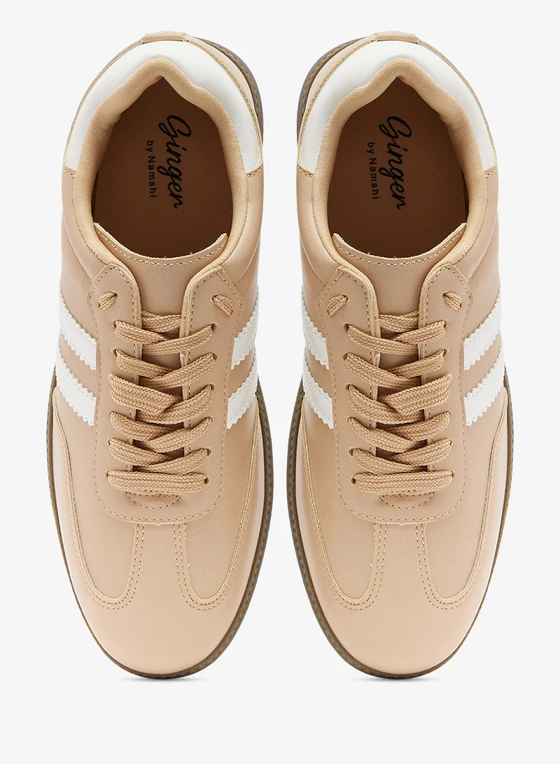 جينجر Retro Court Sneakers