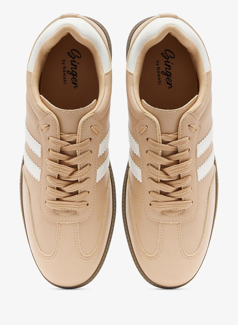 Ginger Retro Court Sneakers - Image 4