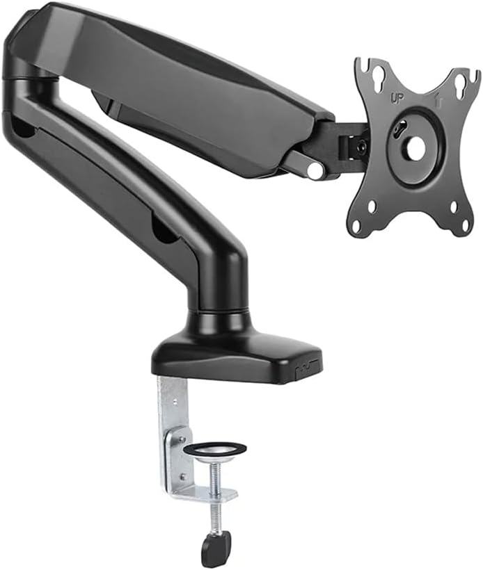 سكيل تك Skill Tech SH 130C012، ذراع مراقبة أحادي يعمل بزنبرك غازي مثبت على عمود، نطاق السعة القصوى: 2-6.5 كجم، أقصى VESA 100x100 مم، أسود، حامل شاشة - Image 1