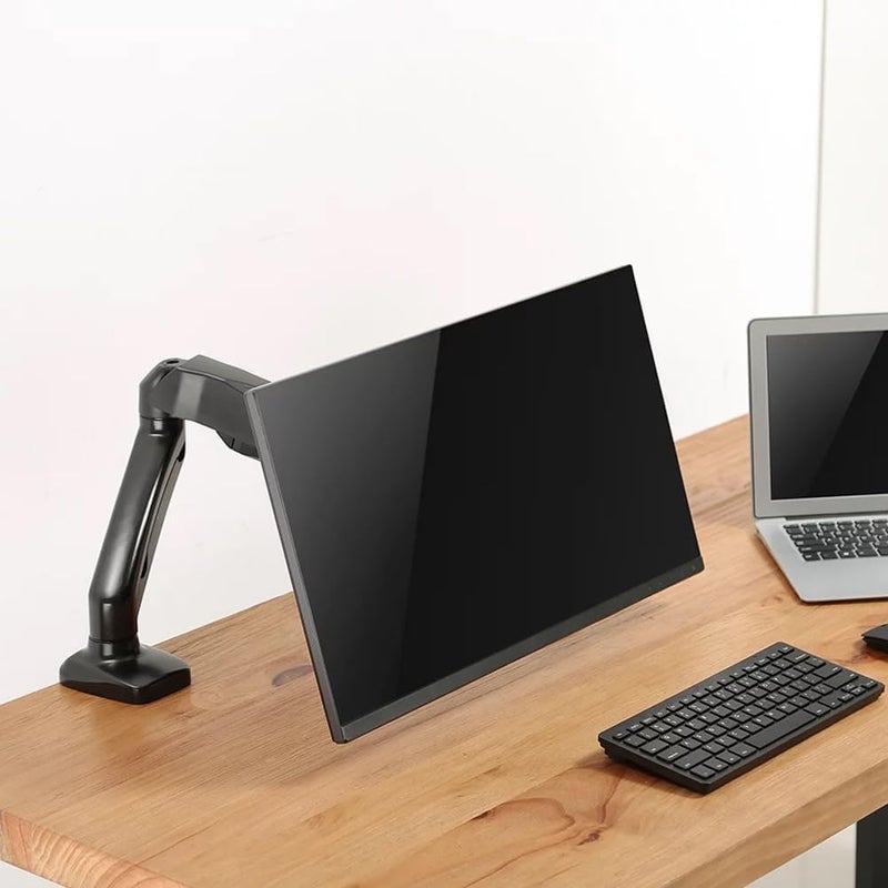 سكيل تك Skill Tech SH 130C012، ذراع مراقبة أحادي يعمل بزنبرك غازي مثبت على عمود، نطاق السعة القصوى: 2-6.5 كجم، أقصى VESA 100x100 مم، أسود، حامل شاشة - Image 4