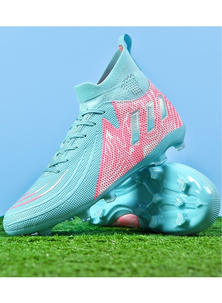 SKT Shiketro Unisex Football Spikes, Grass Long Spikes TF Broken Spikes Professional Training Shoes, Non-Slip Breathable Football Shoes, High-Top Professional Training Shoes - Image 4