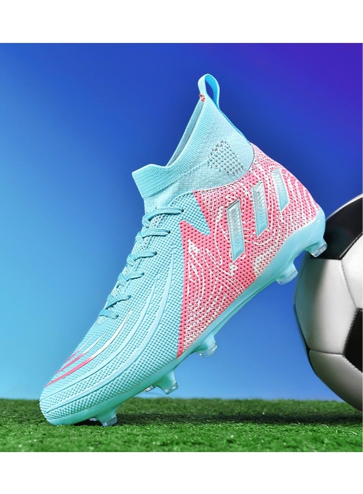 SKT Shiketro Unisex Football Spikes, Grass Long Spikes TF Broken Spikes Professional Training Shoes, Non-Slip Breathable Football Shoes, High-Top Professional Training Shoes - Image 5