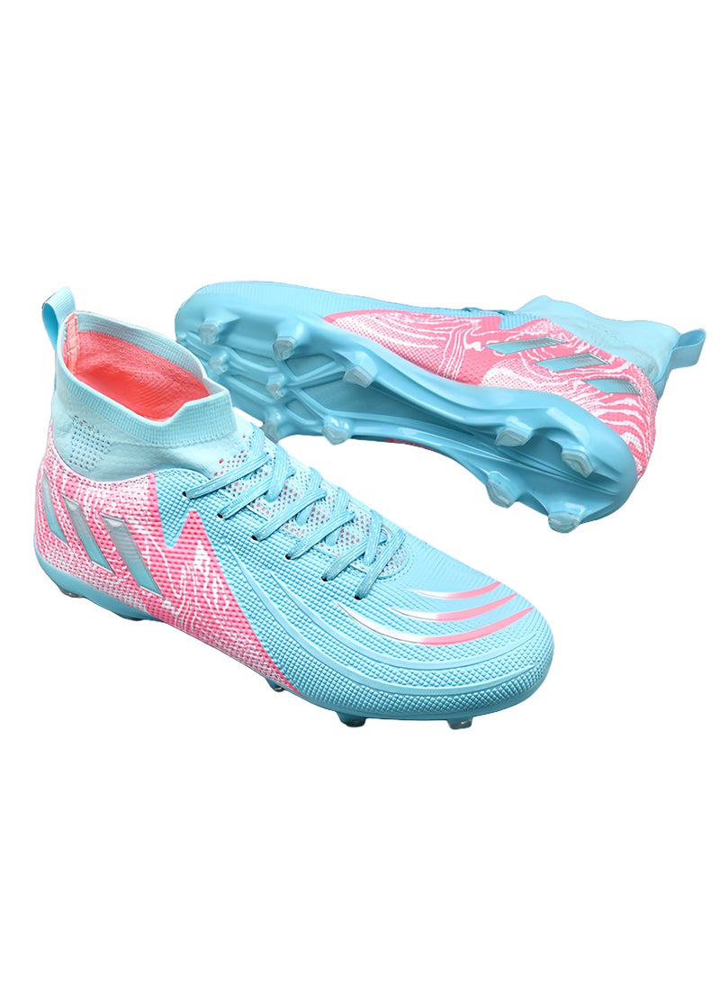 SKT Shiketro Unisex Football Spikes, Grass Long Spikes TF Broken Spikes Professional Training Shoes, Non-Slip Breathable Football Shoes, High-Top Professional Training Shoes - Image 1